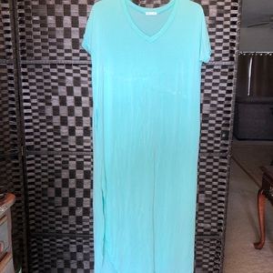 🛍5 for $20👚Floor length Mint Green Reb & J Dress